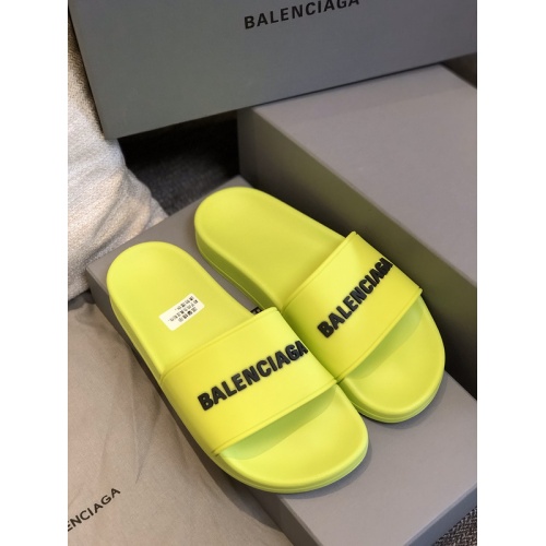 Replica Balenciaga Slippers For Men #775220 $44.00 USD for Wholesale