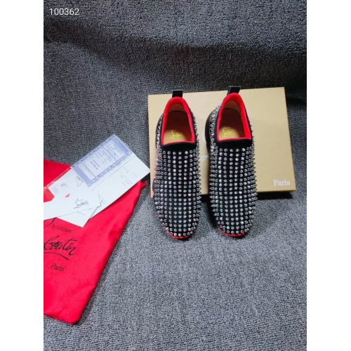 Replica Christian Louboutin CL Casual Shoes For Men #779584 $100.00 USD for Wholesale