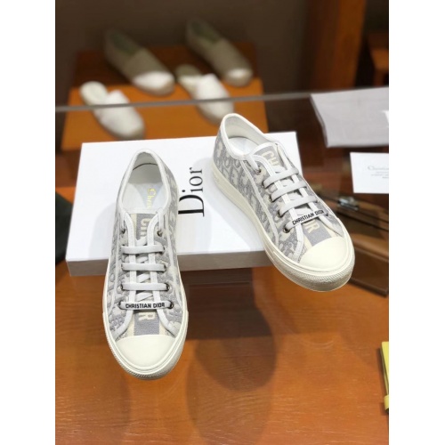 Replica Christian Dior Casual Shoes For Women #784124 $85.00 USD for Wholesale