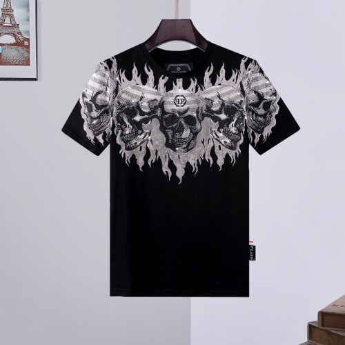 Wholesale Philipp Plein PP T-Shirts Short Sleeved For Men #786218 $29.00 USD, Wholesale Quality Replica Philipp Plein PP T-Shirts