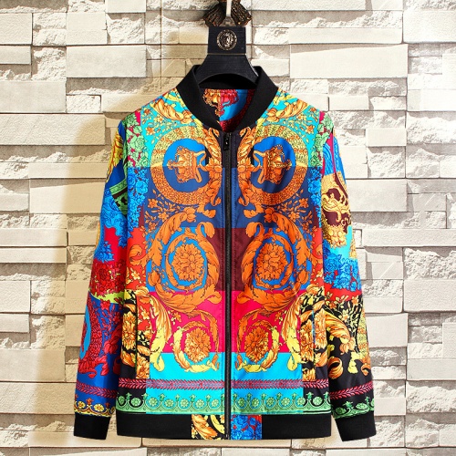 Wholesale Versace Jackets Long Sleeved For Men #790848 $52.00 USD, Wholesale Quality Replica Versace Jackets