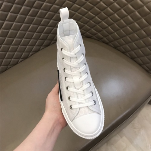 Replica Christian Dior High Tops Shoes For Men #791352 $80.00 USD for Wholesale