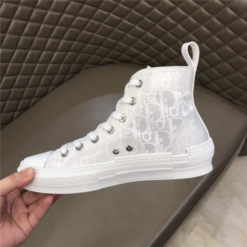 Replica Christian Dior High Tops Shoes For Men #791352 $80.00 USD for Wholesale