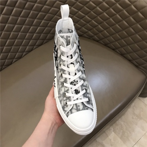 Replica Christian Dior High Tops Shoes For Men #791356 $80.00 USD for Wholesale