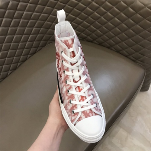 Replica Christian Dior High Tops Shoes For Men #791359 $80.00 USD for Wholesale