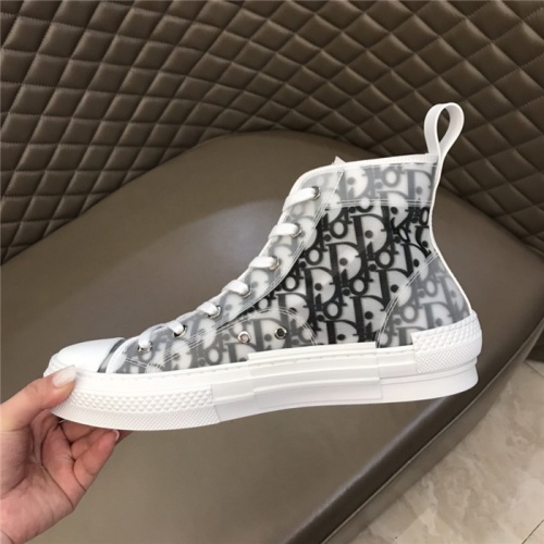 Replica Christian Dior High Tops Shoes For Women #791372 $80.00 USD for Wholesale