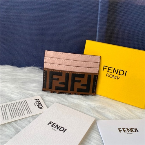 Wholesale Fendi AAA Quality Card Holders #792035 $49.00 USD, Wholesale Quality Replica Fendi AAA+ Quality Wallet