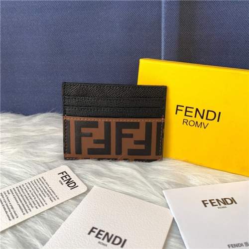 Wholesale Fendi AAA Quality Card Holders #792037 $49.00 USD, Wholesale Quality Replica Fendi AAA+ Quality Wallet