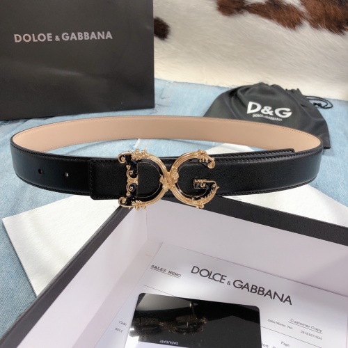 Wholesale Dolce &amp; Gabbana D&amp;G AAA  Belts #793754 $60.00 USD, Wholesale Quality Replica Dolce &amp; Gabbana D&amp;G AAA Quality Belts