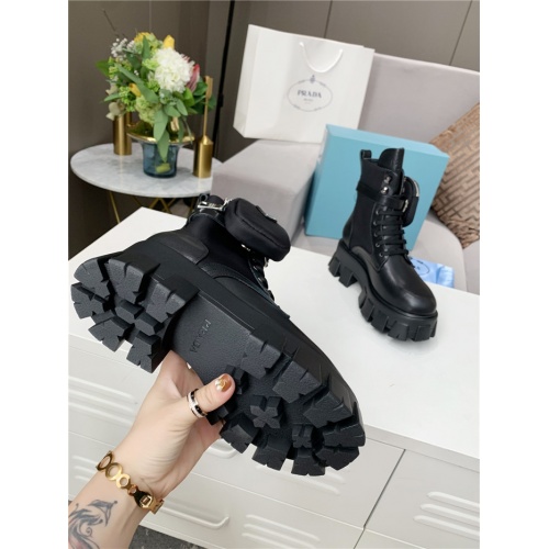 Replica Prada Boots For Women #807832 $118.00 USD for Wholesale