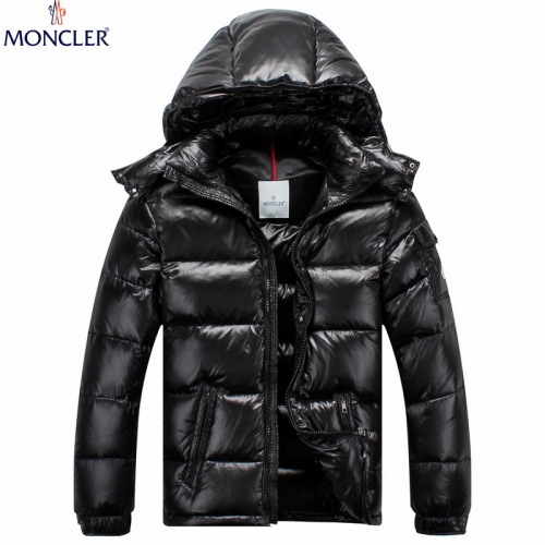 Wholesale Moncler Down Feather Coat Long Sleeved For Men #808801 $125.00 USD, Wholesale Quality Replica Moncler Down Feather Coat