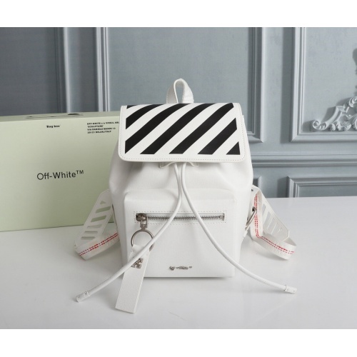 Wholesale Off-White AAA Quality Backpacks For Women #810009 $182.00 USD, Wholesale Quality Replica Off-White AAA Quality Backpacks