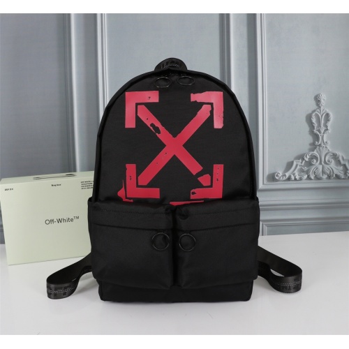 Wholesale Off-White AAA Quality Backpacks #810015 $170.00 USD, Wholesale Quality Replica Off-White AAA Quality Backpacks