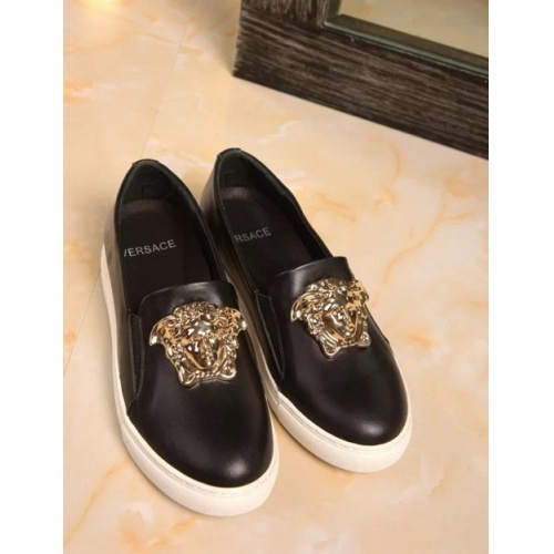 Replica Versace Casual Shoes For Men #813585 $68.00 USD for Wholesale