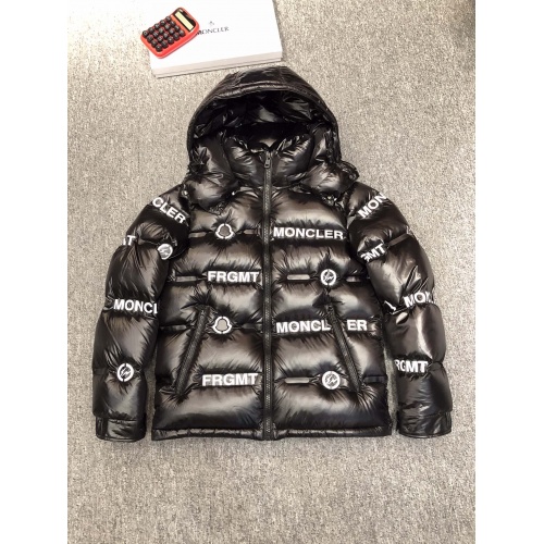 Wholesale Moncler Down Feather Coat Long Sleeved For Men #814543 $193.00 USD, Wholesale Quality Replica Moncler Down Feather Coat