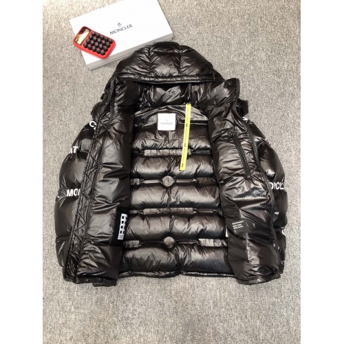 Replica Moncler Down Feather Coat Long Sleeved For Men #814543 $193.00 USD for Wholesale