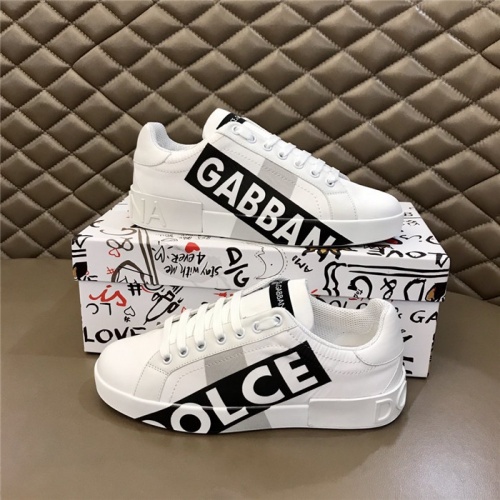 Wholesale Dolce &amp; Gabbana D&amp;G Casual Shoes For Men #816279 $76.00 USD, Wholesale Quality Replica Dolce &amp; Gabbana D&amp;G Casual Shoes