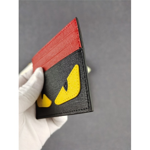 Replica Fendi AAA Man Wallets #818176 $52.00 USD for Wholesale