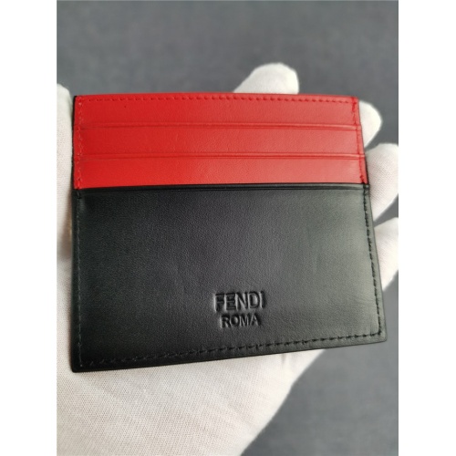 Replica Fendi AAA Man Wallets #818180 $52.00 USD for Wholesale