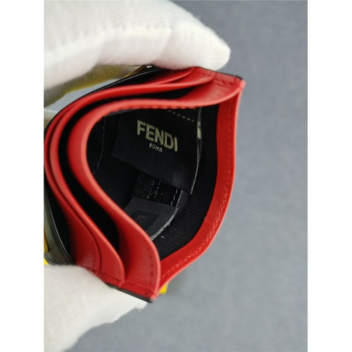 Replica Fendi AAA Man Wallets #818180 $52.00 USD for Wholesale