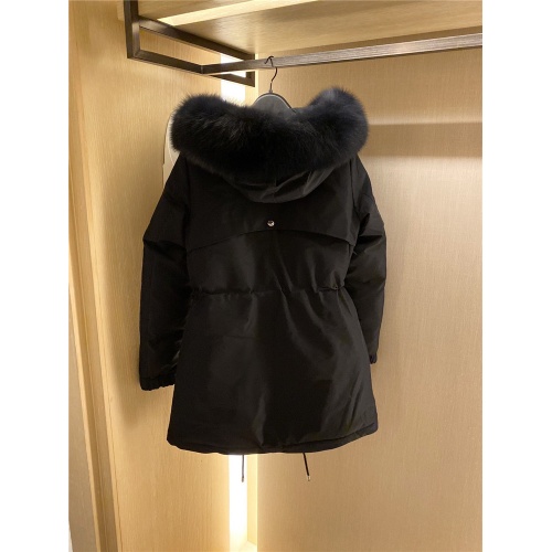 Replica Prada Down Feather Coat Long Sleeved For Women #818530 $225.00 USD for Wholesale