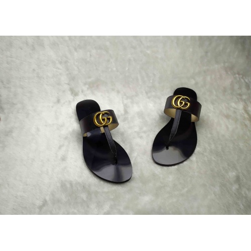 Replica Gucci Slippers For Women #819420 $39.00 USD for Wholesale