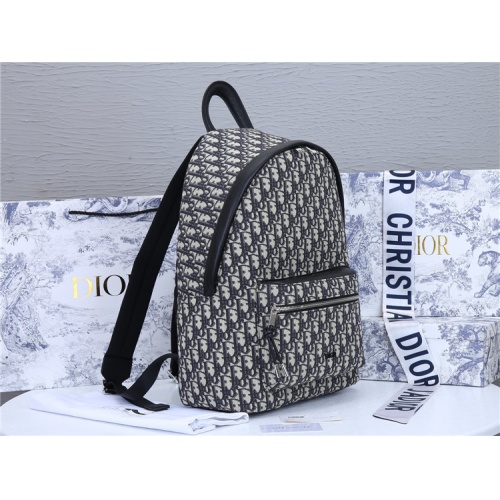 Replica Christian Dior AAA Man Backpacks #819959 $101.00 USD for Wholesale