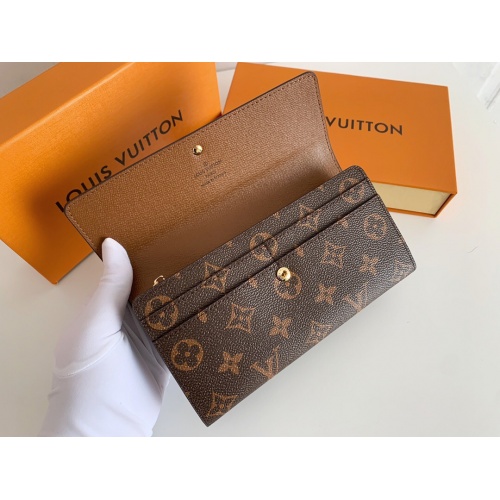 Replica Louis Vuitton LV Wallets For Women #821322 $42.00 USD for Wholesale