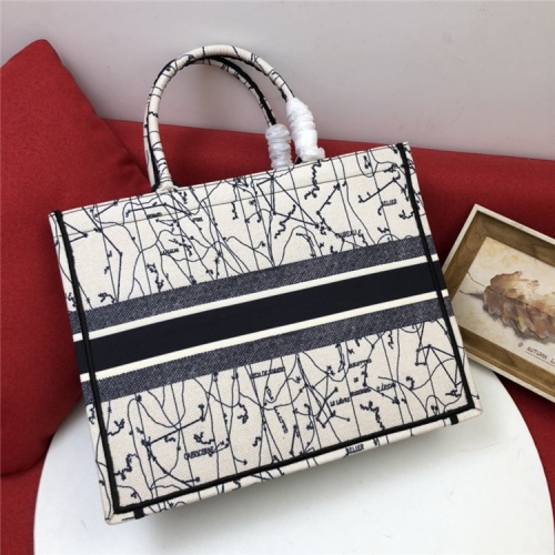 Replica Christian Dior AAA Quality Tote-Handbags For Women #829840 $80.00 USD for Wholesale