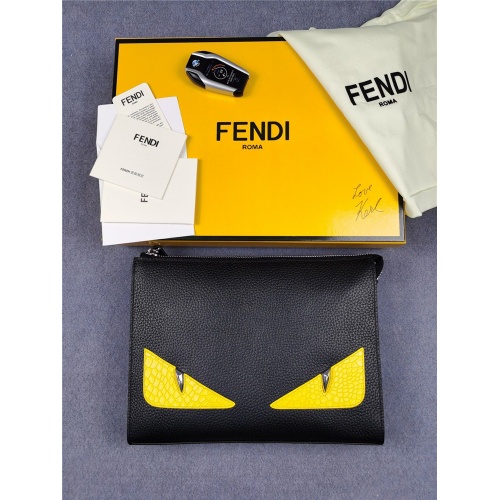 Wholesale Fendi AAA Man Wallets #832427 $132.00 USD, Wholesale Quality Replica Fendi AAA Man Wallets