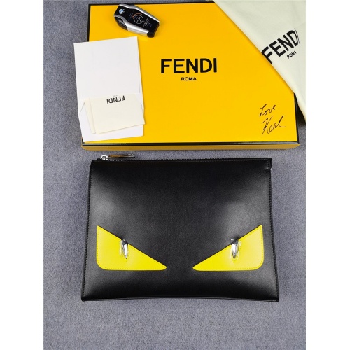 Wholesale Fendi AAA Man Wallets #832429 $132.00 USD, Wholesale Quality Replica Fendi AAA Man Wallets