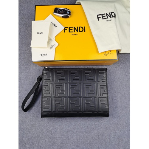 Wholesale Fendi AAA Man Wallets #832432 $132.00 USD, Wholesale Quality Replica Fendi AAA Man Wallets