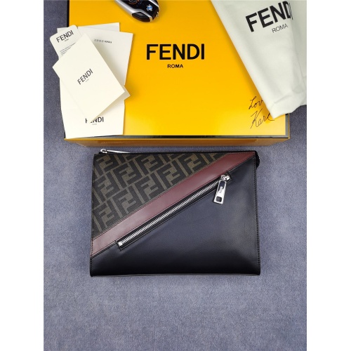 Wholesale Fendi AAA Man Wallets #832434 $132.00 USD, Wholesale Quality Replica Fendi AAA Man Wallets