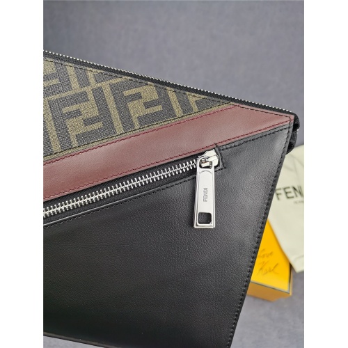 Replica Fendi AAA Man Wallets #832434 $132.00 USD for Wholesale