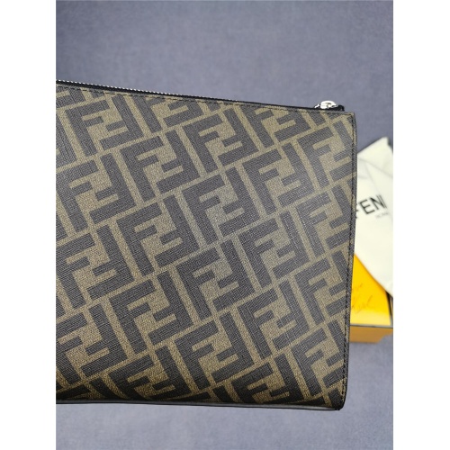 Replica Fendi AAA Man Wallets #832434 $132.00 USD for Wholesale