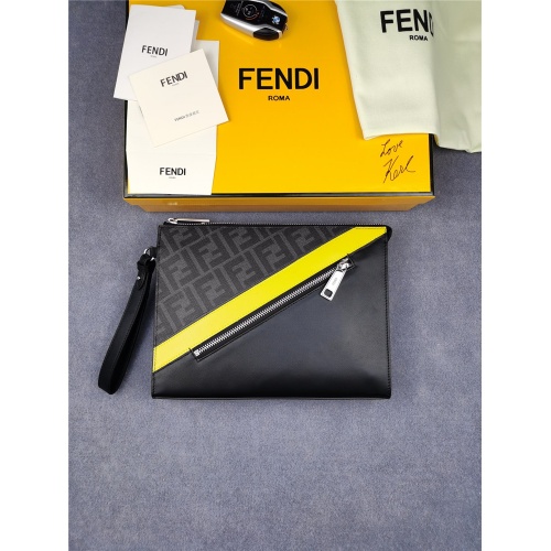 Wholesale Fendi AAA Man Wallets #832435 $132.00 USD, Wholesale Quality Replica Fendi AAA Man Wallets