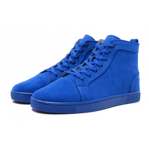 Wholesale Christian Louboutin High Tops Shoes For Men #833439 $98.00 USD, Wholesale Quality Replica Christian Louboutin High Top Shoes