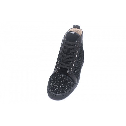 Replica Christian Louboutin High Tops Shoes For Men #833440 $98.00 USD for Wholesale