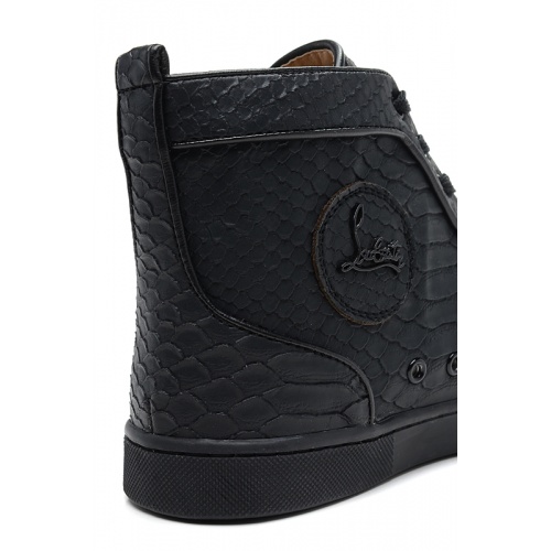 Replica Christian Louboutin High Tops Shoes For Men #833442 $96.00 USD for Wholesale