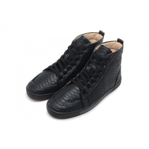 Replica Christian Louboutin High Tops Shoes For Men #833442 $96.00 USD for Wholesale