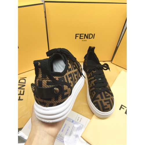 Replica Fendi Casual Shoes For Women #833995 $82.00 USD for Wholesale