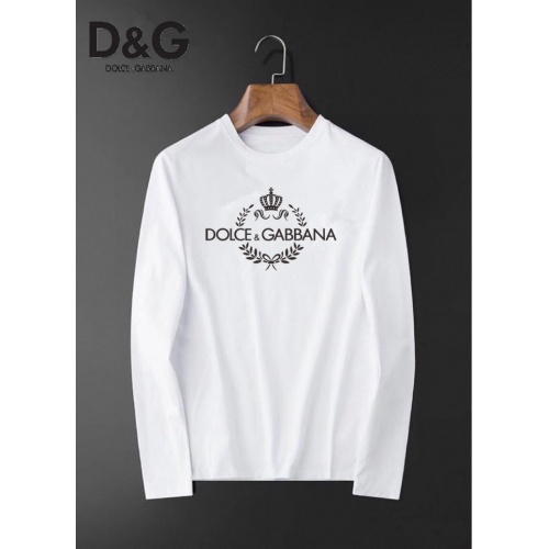 Wholesale Dolce &amp; Gabbana D&amp;G T-Shirts Long Sleeved For Men #834674 $34.00 USD, Wholesale Quality Replica Dolce &amp; Gabbana D&amp;G T-Shirts