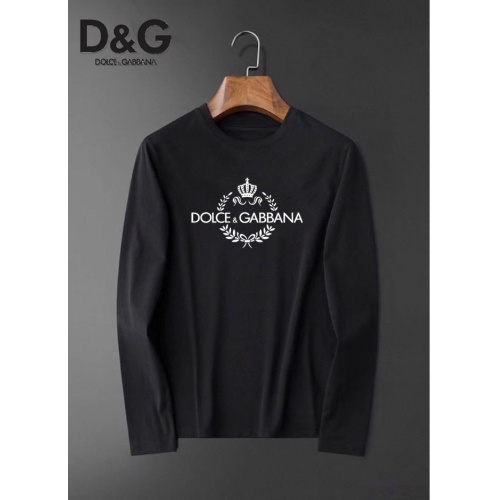 Wholesale Dolce &amp; Gabbana D&amp;G T-Shirts Long Sleeved For Men #834675 $34.00 USD, Wholesale Quality Replica Dolce &amp; Gabbana D&amp;G T-Shirts