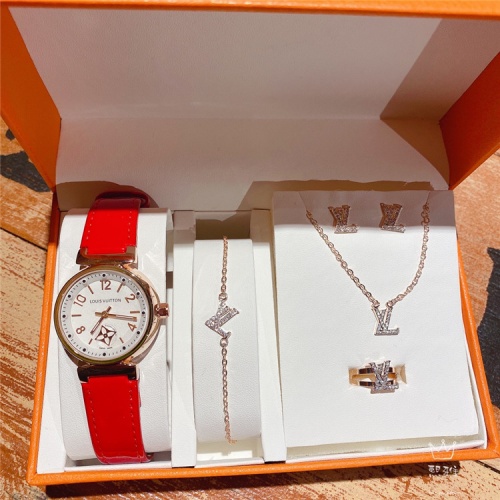 Wholesale Louis Vuitton Watches Set For Women #836306 $38.00 USD, Wholesale Quality Replica Louis Vuitton Watches