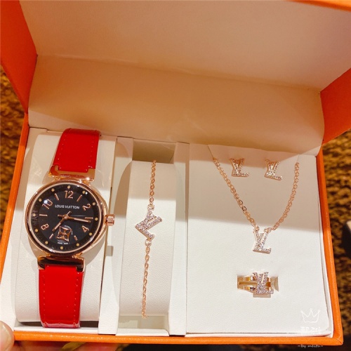 Wholesale Louis Vuitton Watches Set For Women #836307 $38.00 USD, Wholesale Quality Replica Louis Vuitton Watches