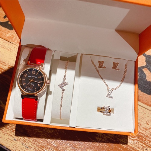 Replica Louis Vuitton Watches Set For Women #836307 $38.00 USD for Wholesale