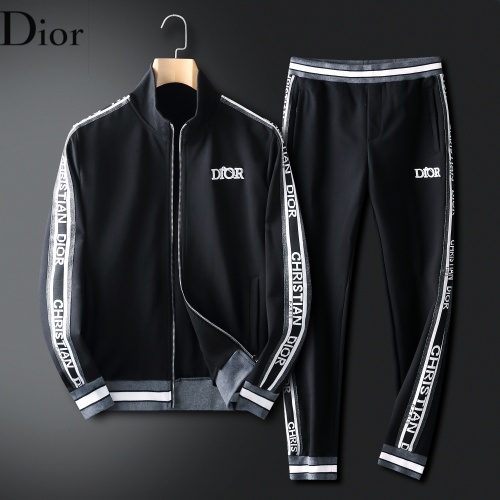 Wholesale Christian Dior Tracksuits Long Sleeved For Men #847801 $98.00 USD, Wholesale Quality Replica Christian Dior Tracksuits