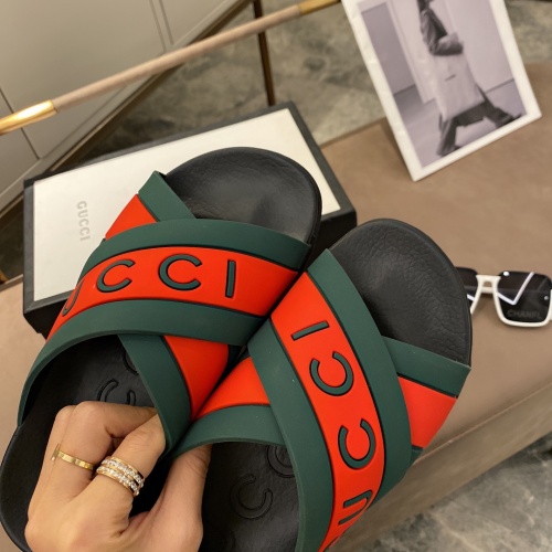 Replica Gucci Slippers For Women #850331 $52.00 USD for Wholesale