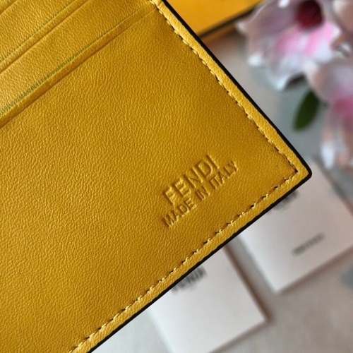 Replica Fendi AAA Man Wallets #853397 $60.00 USD for Wholesale