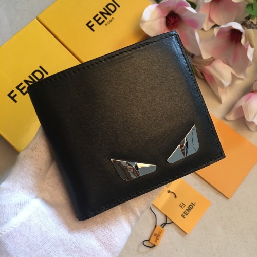 Wholesale Fendi AAA Man Wallets #853401 $64.00 USD, Wholesale Quality Replica Fendi AAA Man Wallets